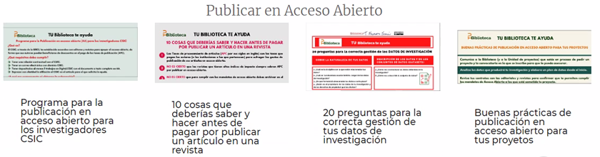 Publicar en Acceso Abierto